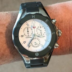 Grey Michele Tahitian Jelly Bean Watch